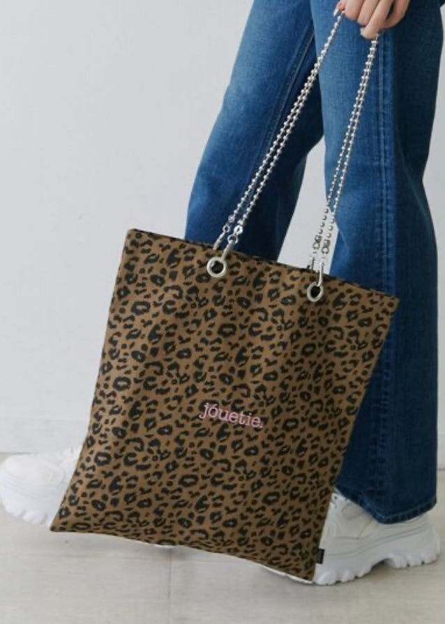 🇯🇵Jouetie ball chain豹紋logo bag