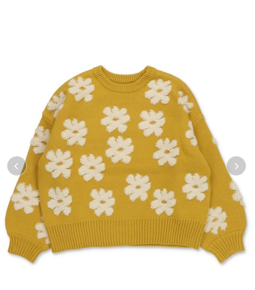 🇯🇵💗凹凸花花knit wear