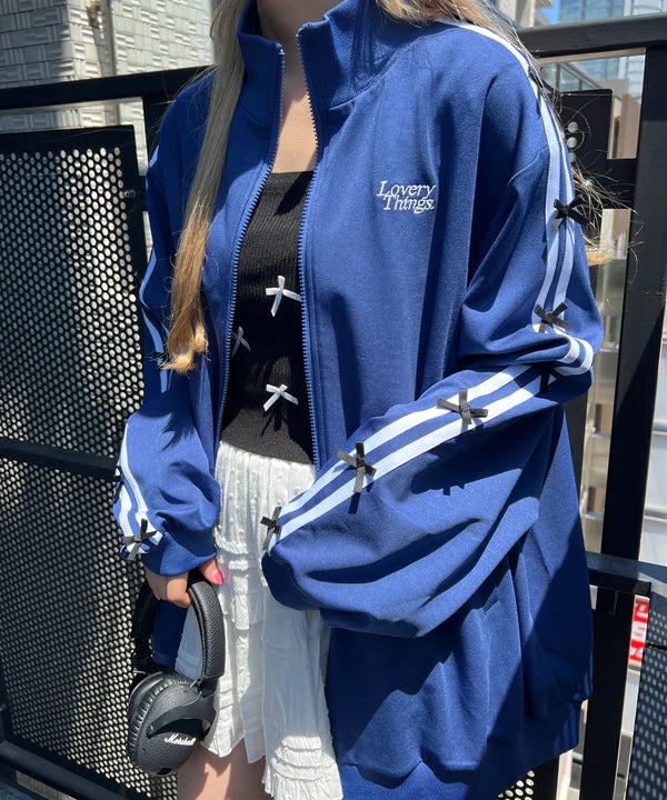 🇯🇵❤️🔥蝴蝶結邊運動外套