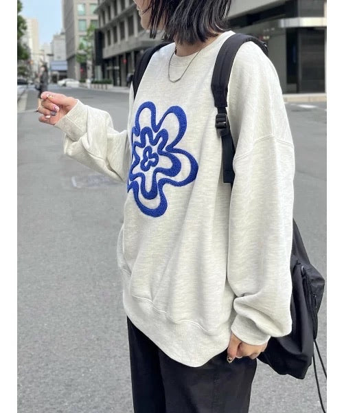 🇯🇵jp 刺繡花花衛衣 【11月上旬出貨】