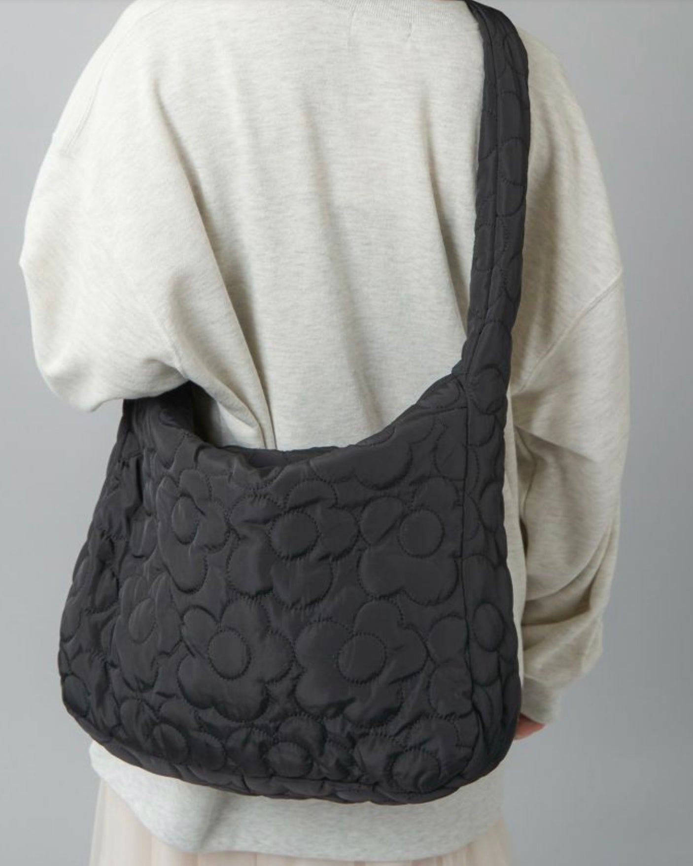 🇯🇵花花夾棉大Tote Bag