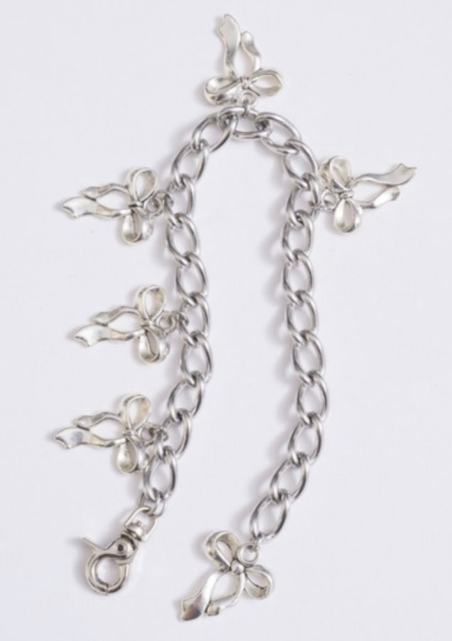 🇯🇵💗不鏽鋼合金RIBBON CHARM Bracelet