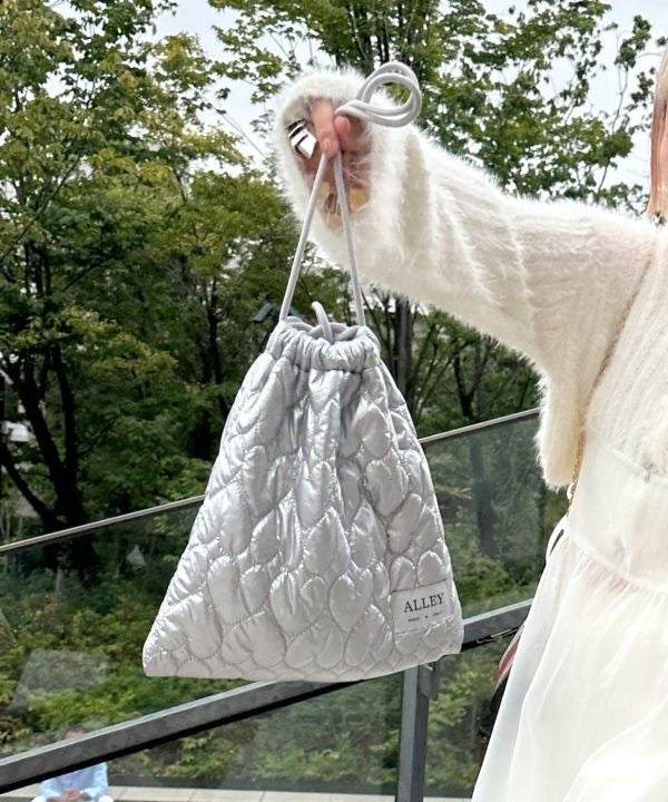 🇯🇵心心夾棉索繩袋