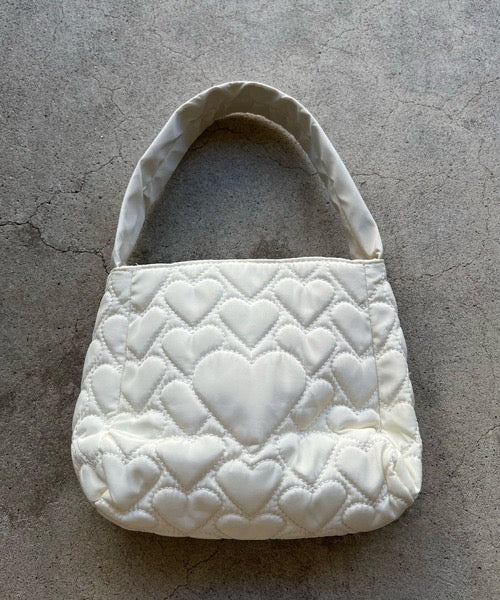 🇯🇵心心夾棉shoulder bag
