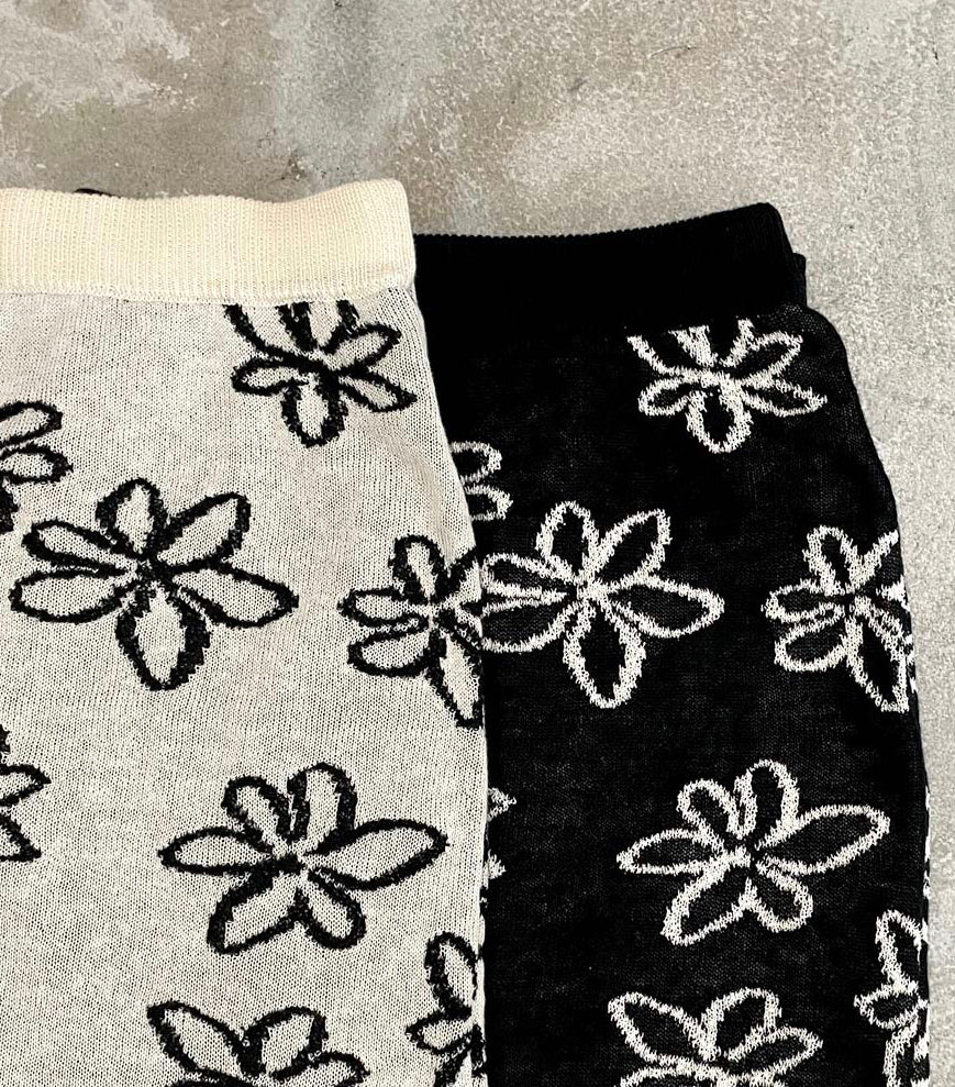 🇯🇵花花針織半長裙