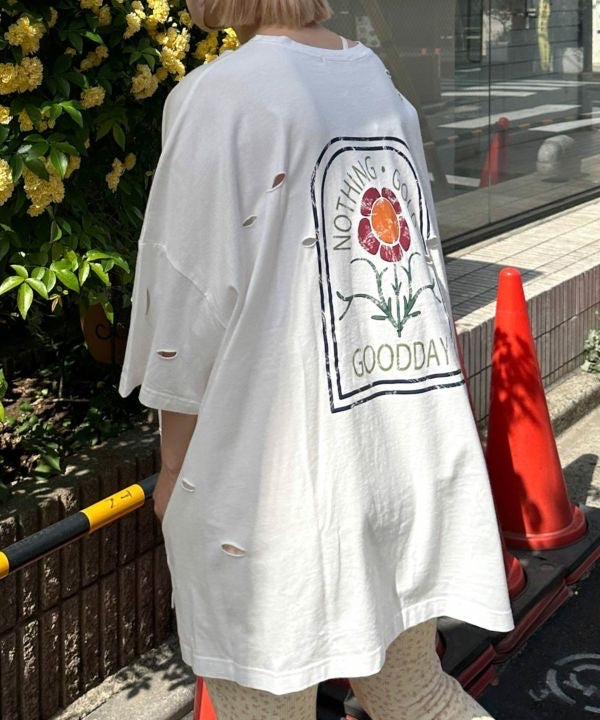 🇯🇵🌸造舊款花花Print-Tee