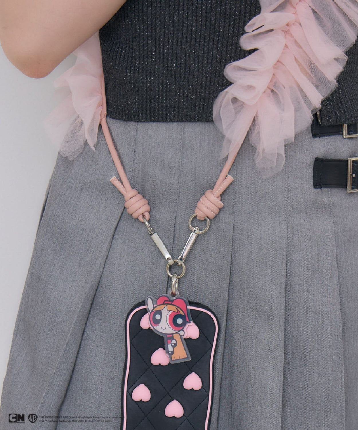 🇯🇵飛天小女警Ruffle薄紗phone strap