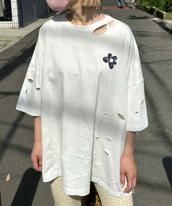 🇯🇵🌸造舊款花花Print-Tee