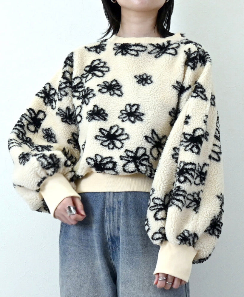 🇯🇵花花抓毛衛衣