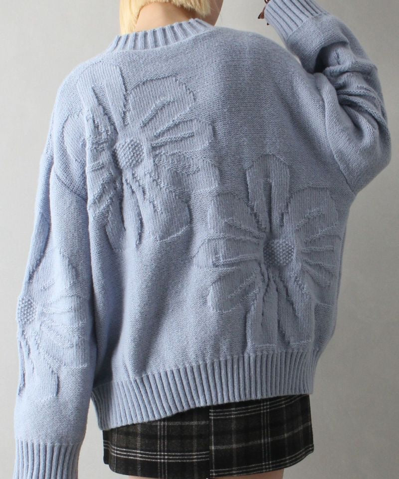 🇯🇵🌸凹凸壓花knit wear