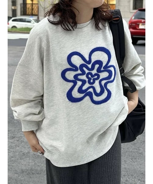 🇯🇵jp 刺繡花花衛衣 【11月上旬出貨】