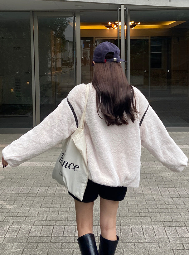 🇯🇵2ways毛毛夾棉明線外套