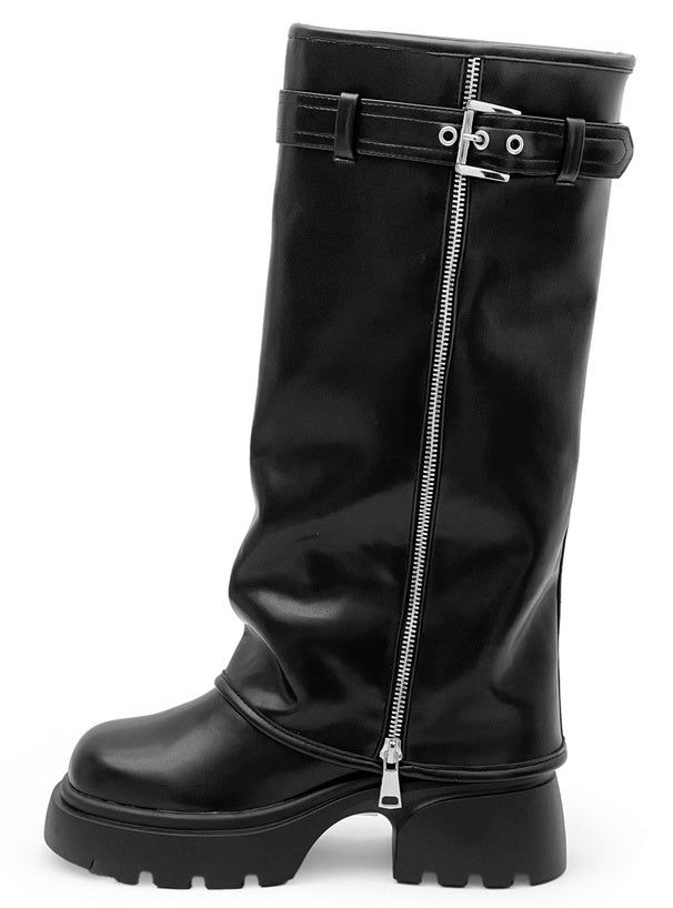 🇯🇵🖤工裝扣拉鏈款長boot