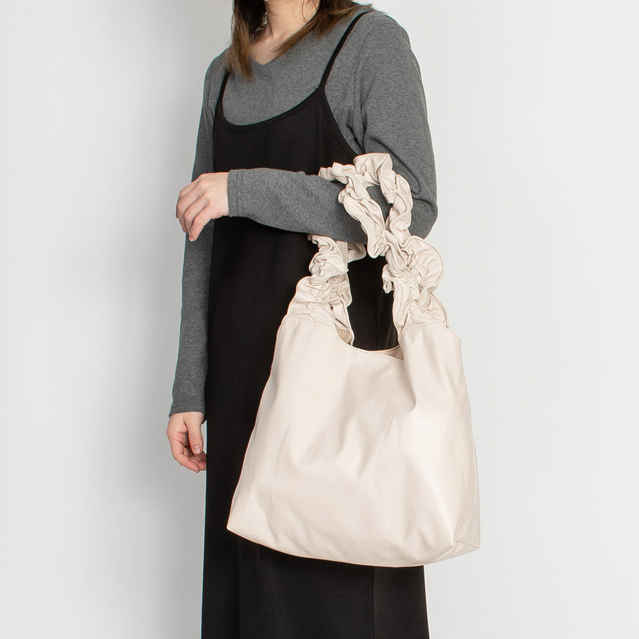 🇯🇵🖤Ruffle邊Metal colour tote