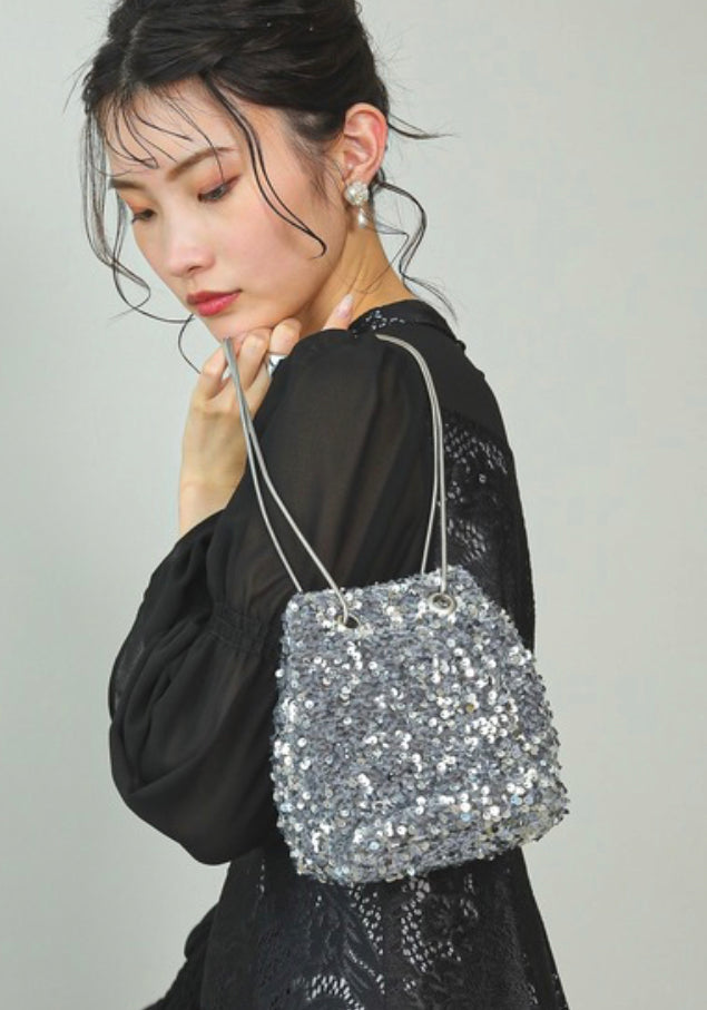 🇯🇵Bling bling珠片索繩袋