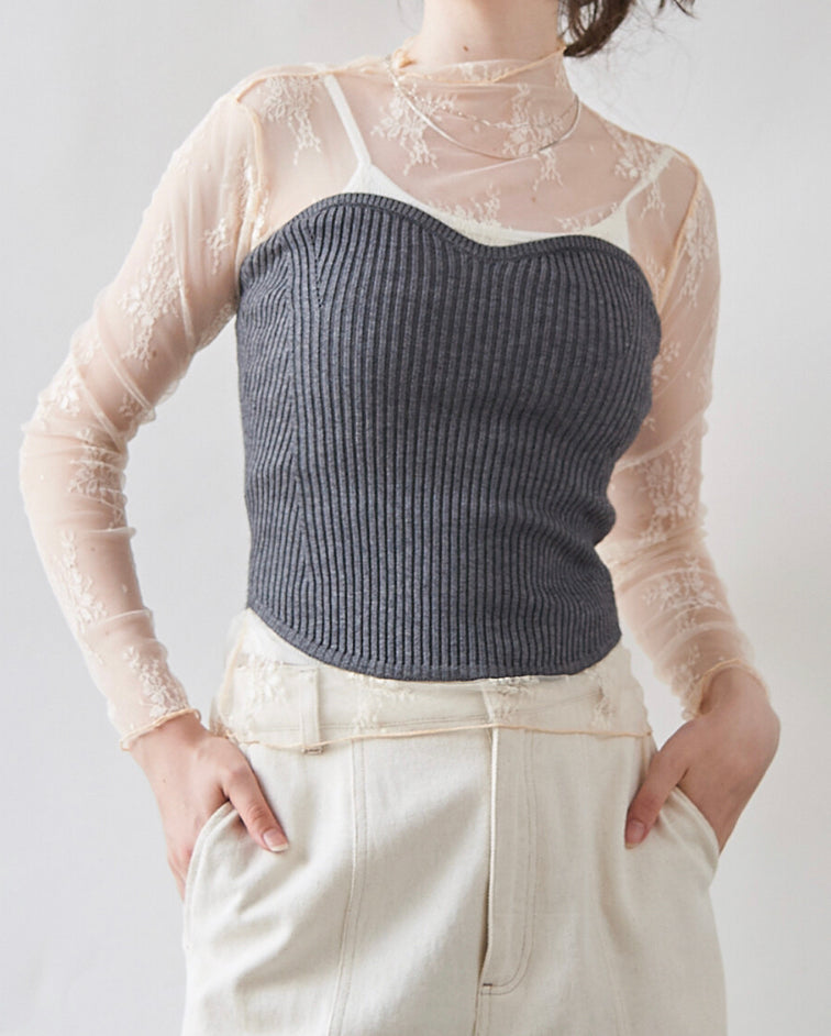 🇯🇵Jp 心形領￼knit vest