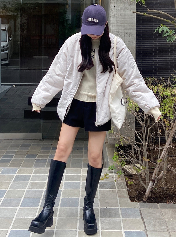 🇯🇵2ways毛毛夾棉明線外套