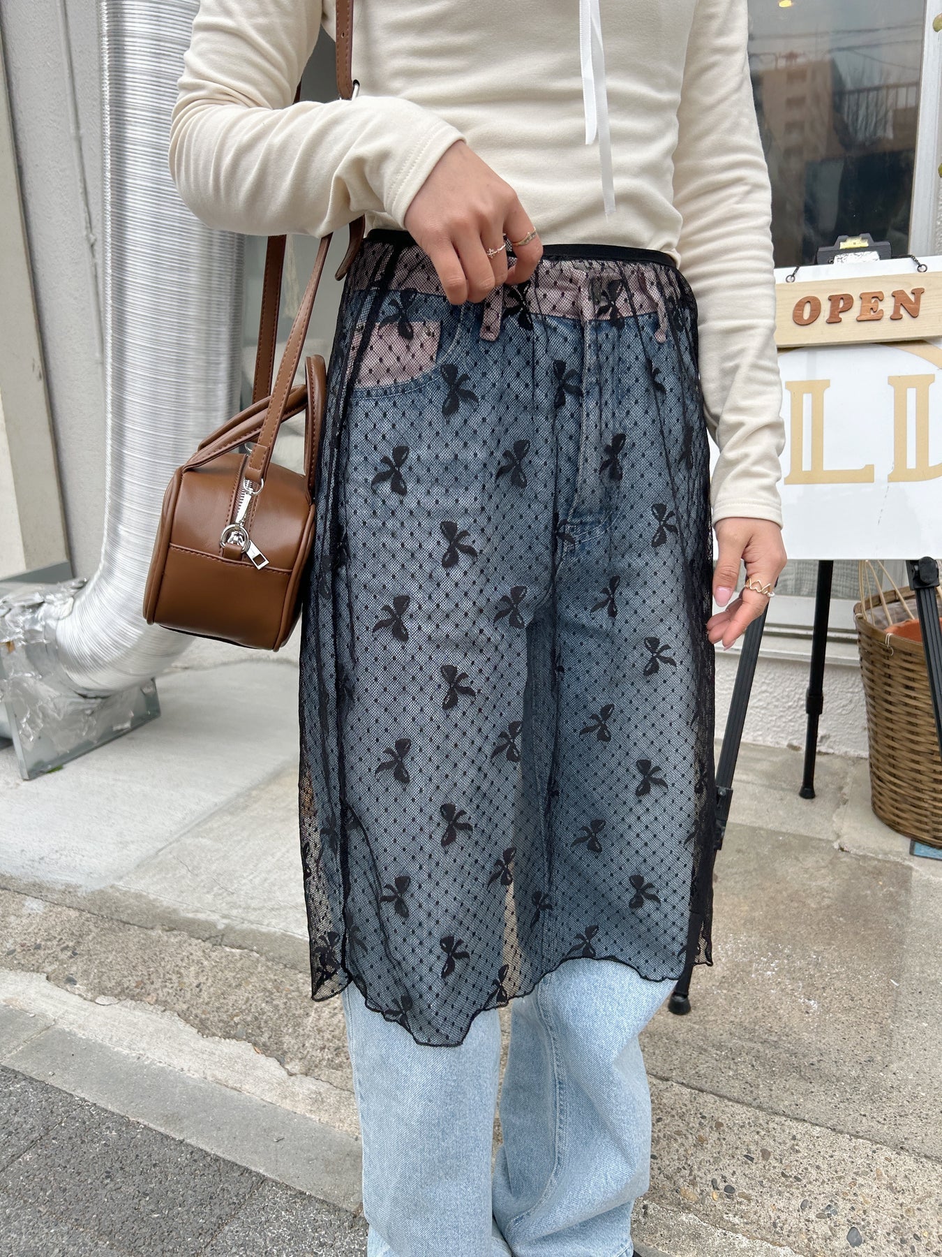 🇯🇵🎀蝴蝶結lace layer