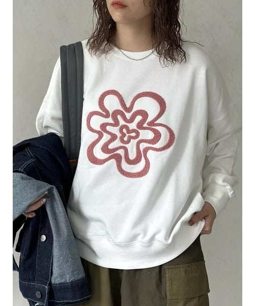 🇯🇵jp 刺繡花花衛衣 【11月上旬出貨】