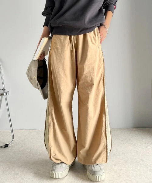 🇯🇵🖤索索料着拉鍊長褲