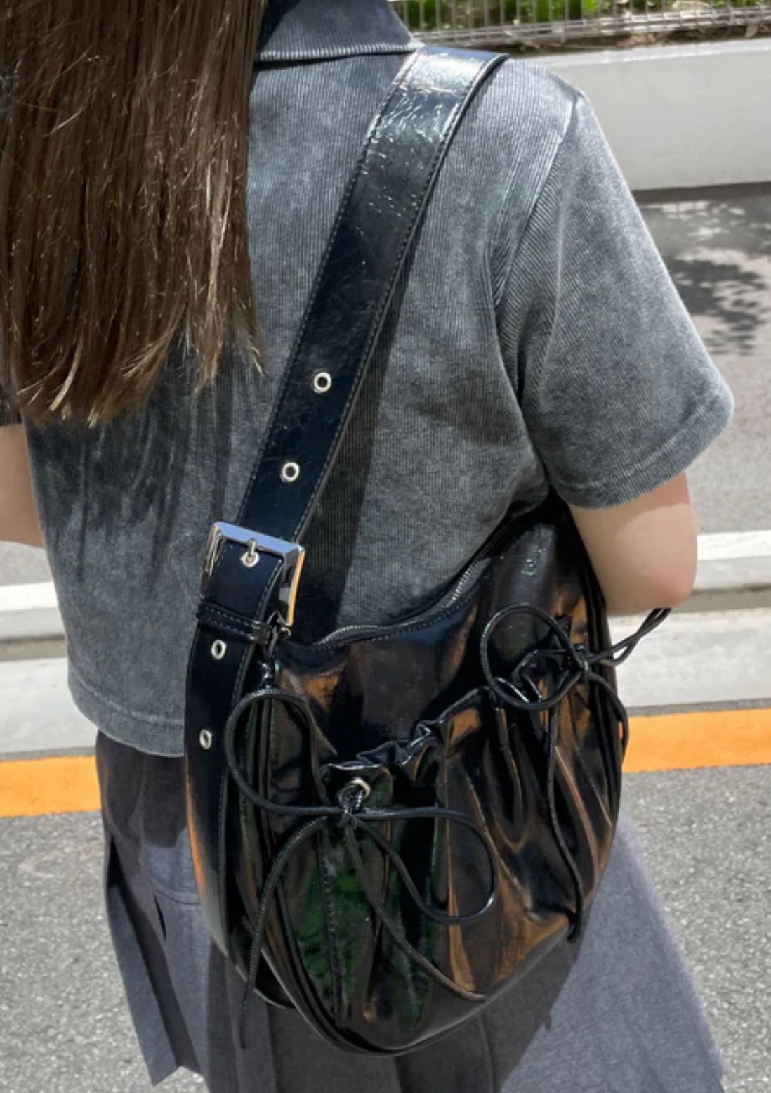 🇯🇵🎀蝴蝶結綁帶shoulder bag