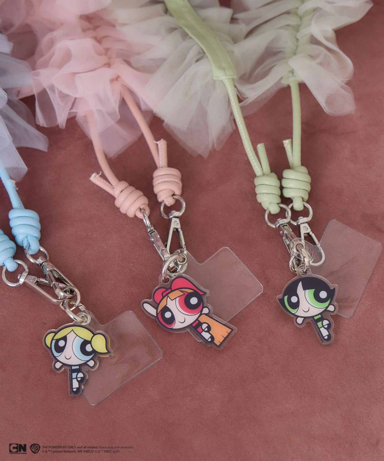 🇯🇵飛天小女警Ruffle薄紗phone strap