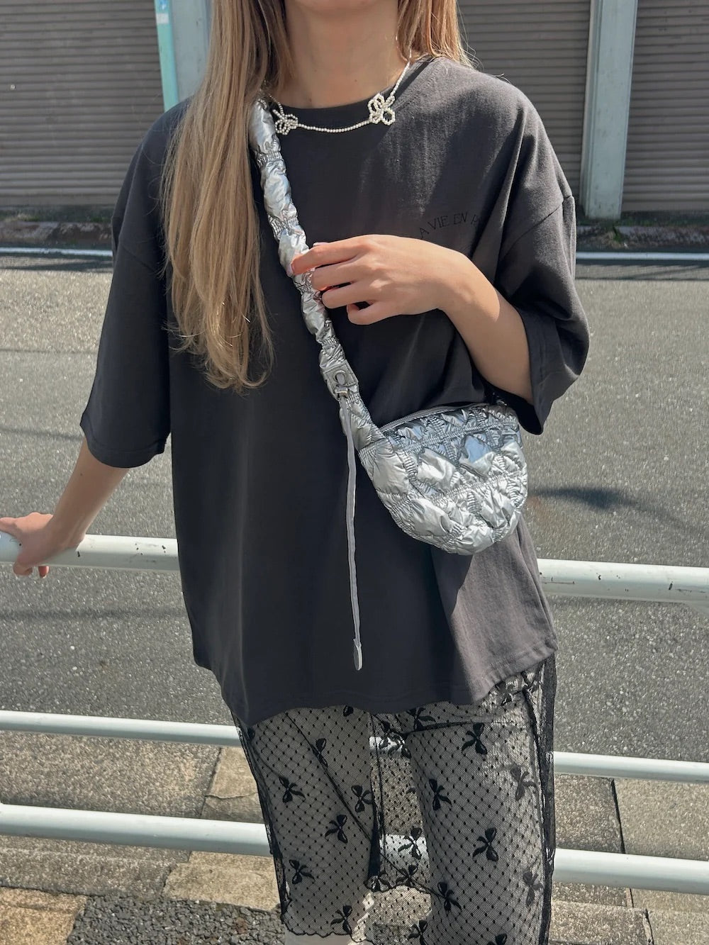 🇯🇵🎀蝴蝶結印花tshirt