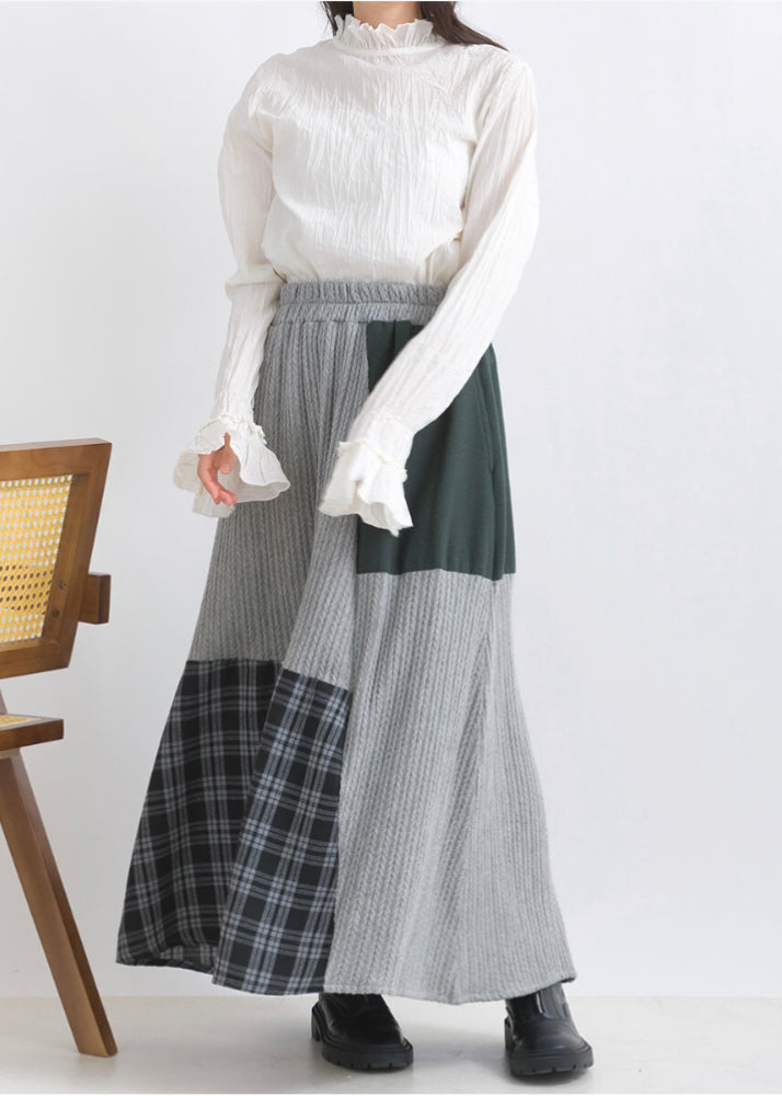 🇯🇵💗拼布格仔混色半裙