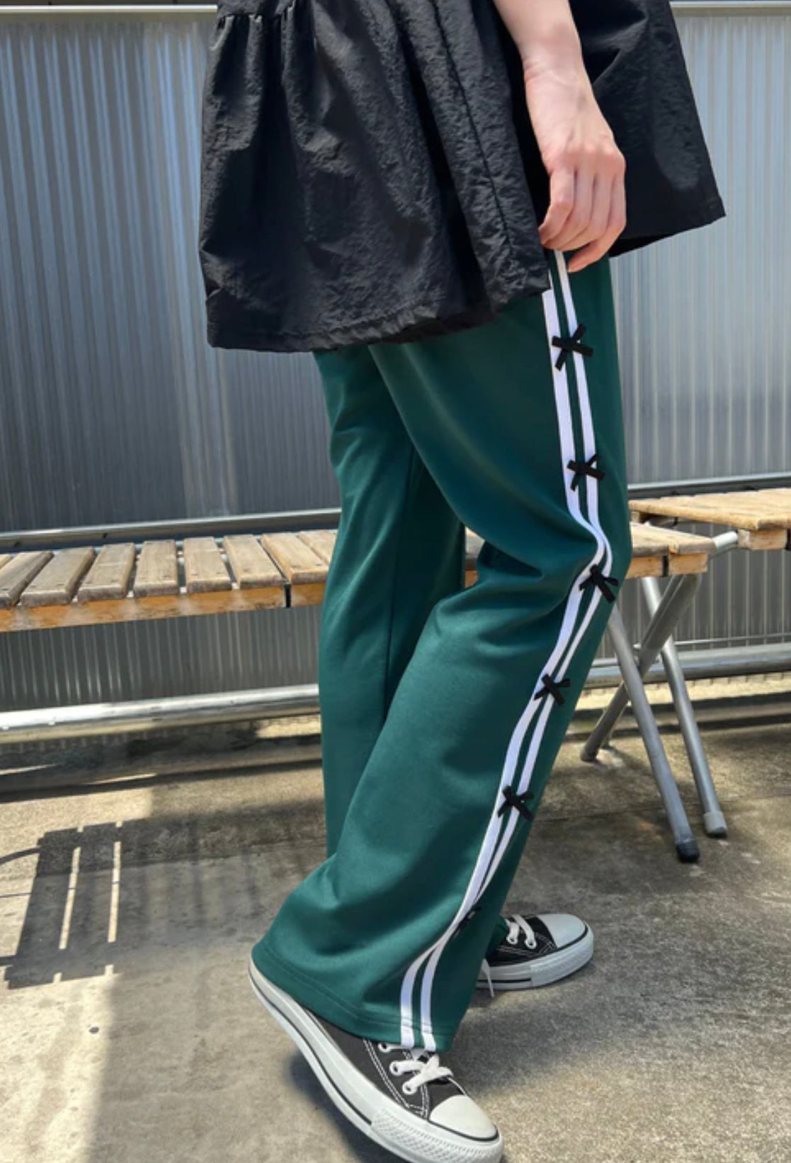 🇯🇵❤️‍🔥蝴蝶結邊運動長褲