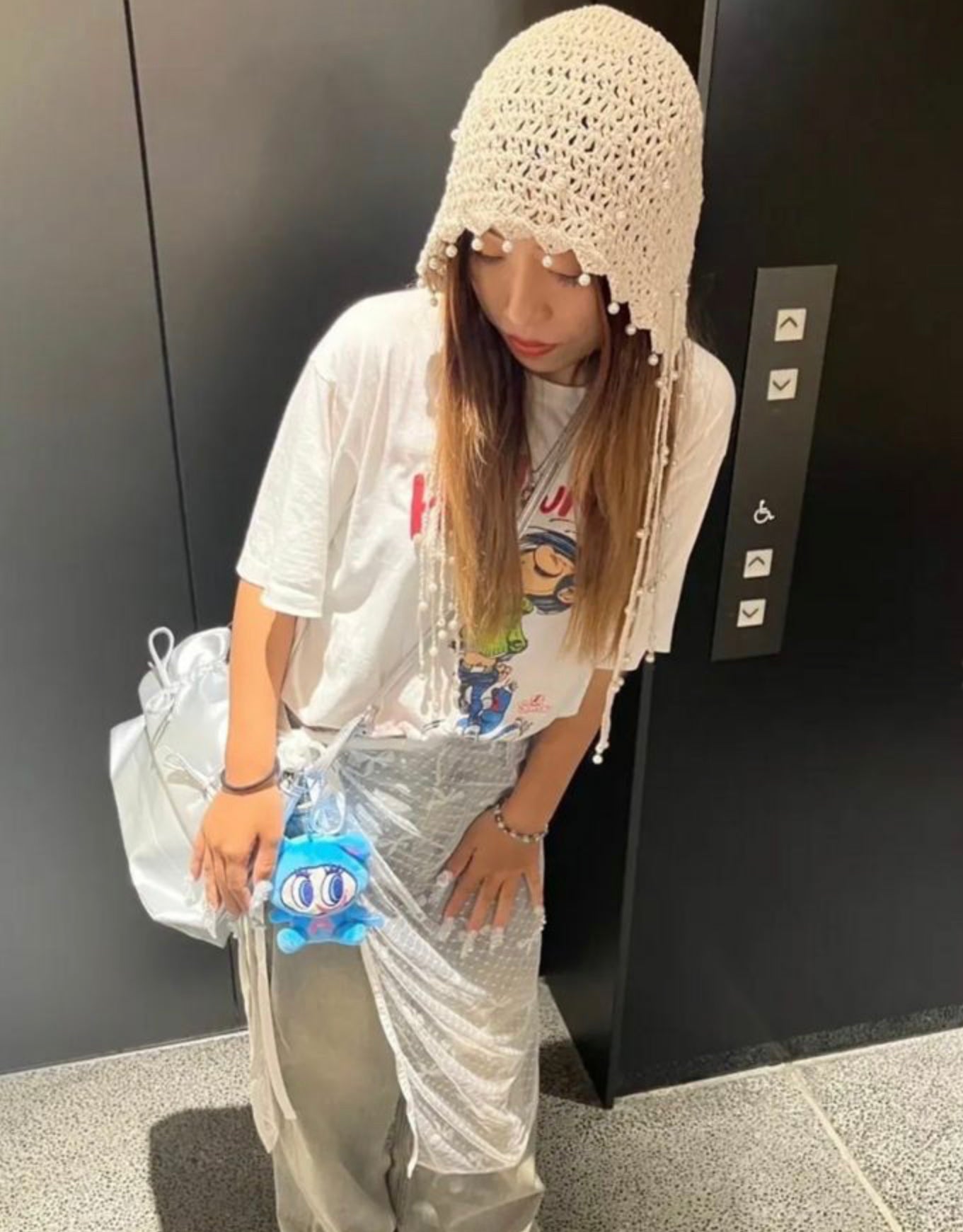 🇯🇵💗針織珍珠BB帽