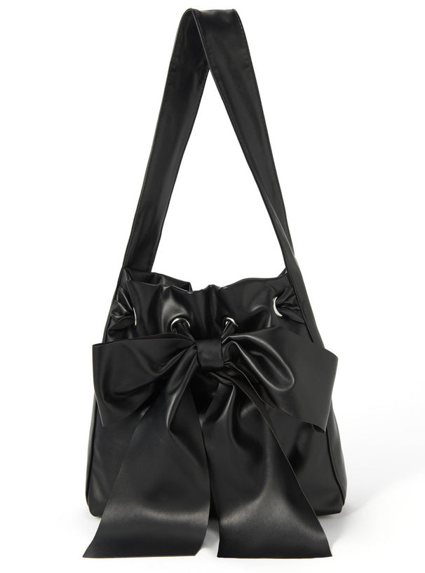 🇯🇵仿皮蝴蝶結Tote bag