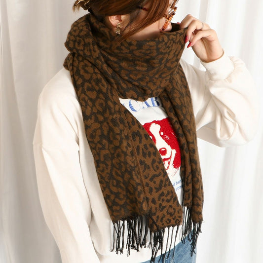 🇯🇵 豹紋volume頸巾