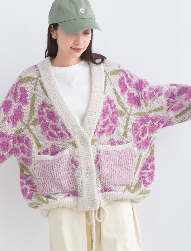 🇯🇵🌷花花編織冷衫外套
