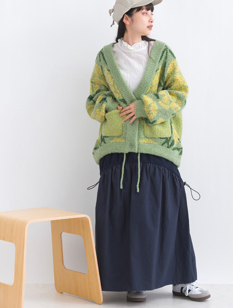 🇯🇵🌷花花編織冷衫外套