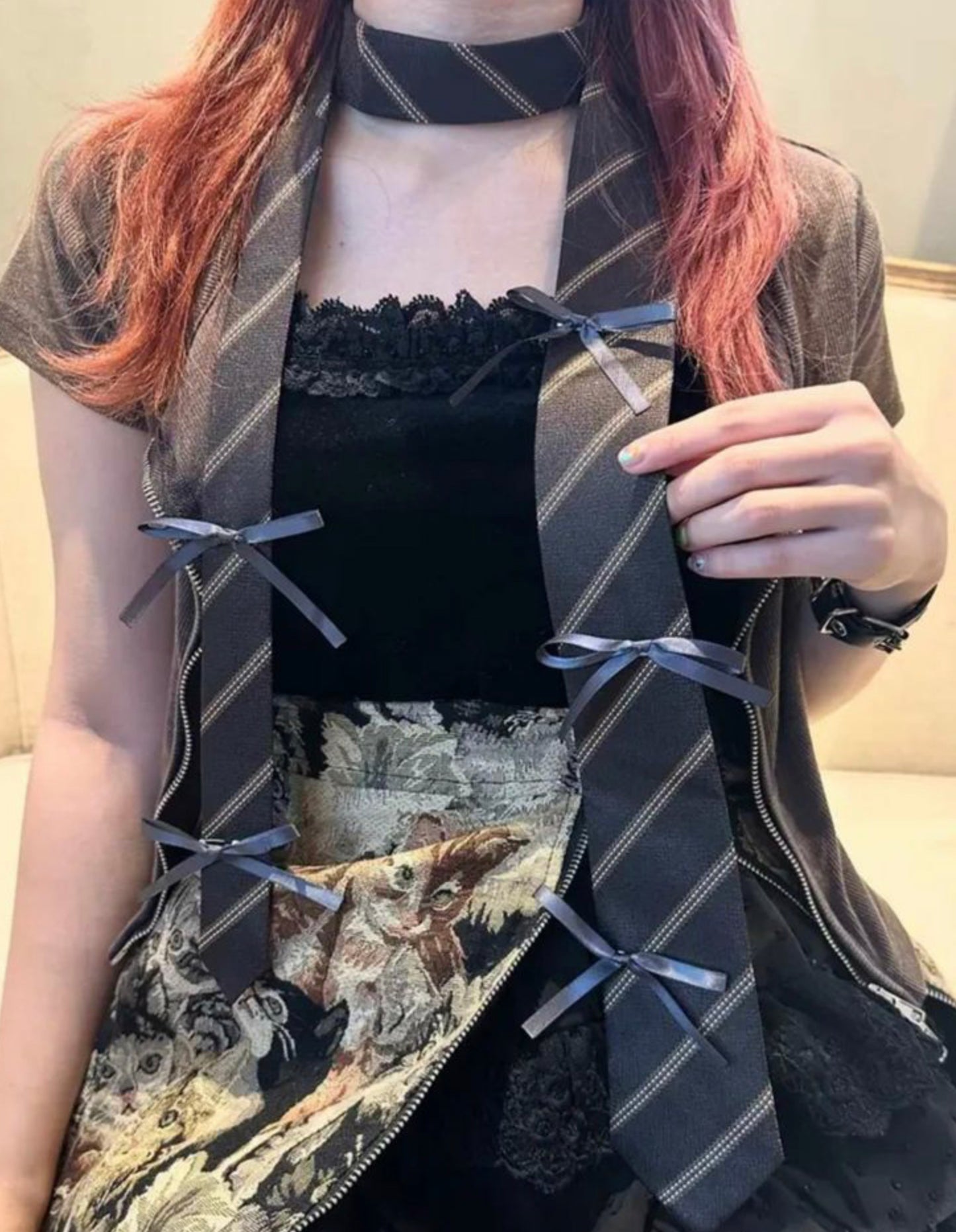 🇯🇵蝴蝶結直紋tie