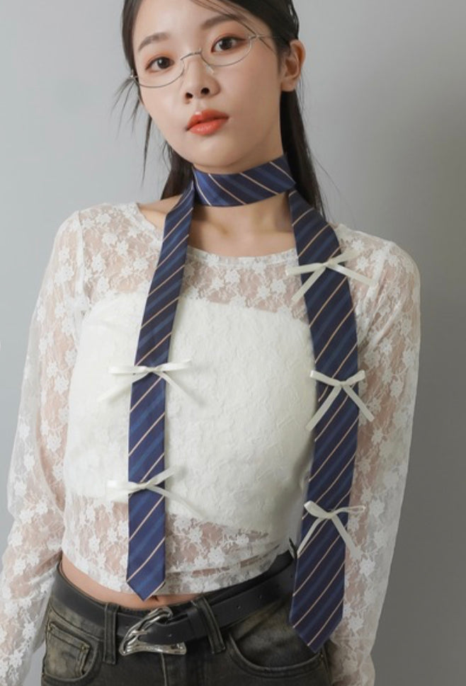 🇯🇵蝴蝶結直紋tie