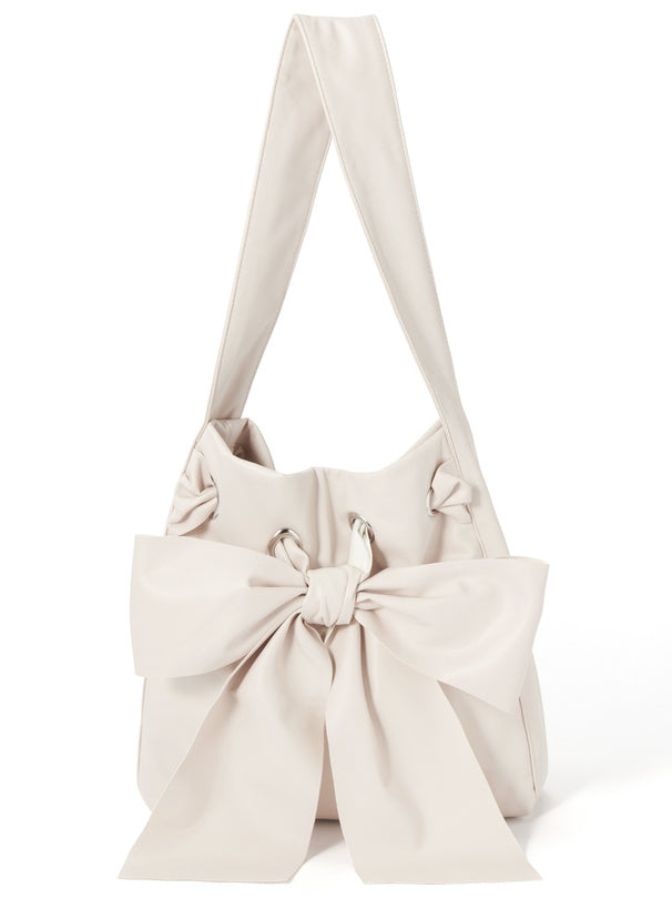 🇯🇵仿皮蝴蝶結Tote bag