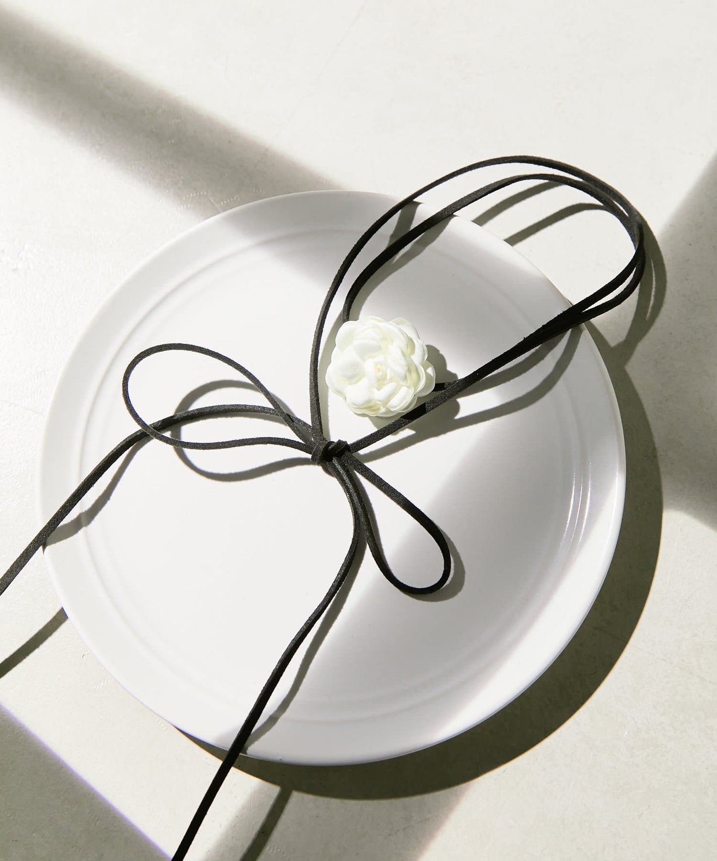 🇯🇵🖤玫瑰花綁帶長頸鏈