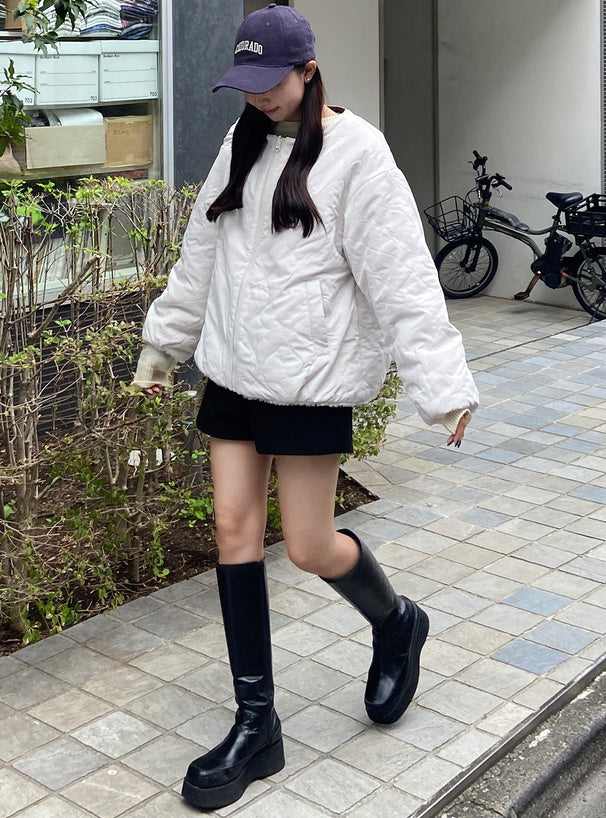 🇯🇵2ways毛毛夾棉明線外套