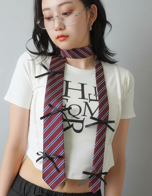 🇯🇵蝴蝶結直紋tie