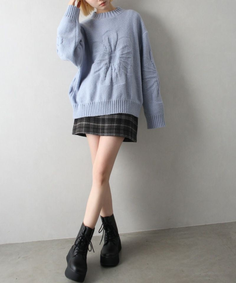 🇯🇵🌸凹凸壓花knit wear