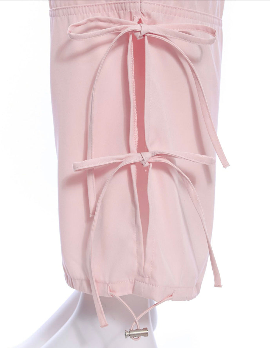 🇯🇵≪秋季先行≫下襬側蝴蝶結工裝褲