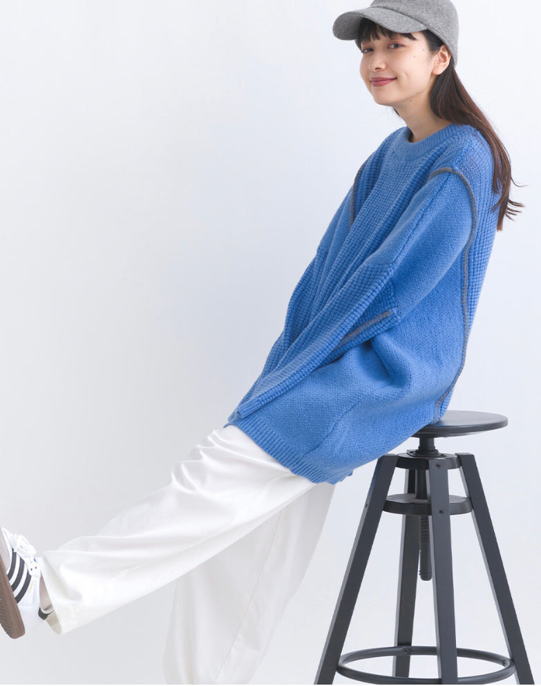 🇯🇵💗明線窩夫針織毛衣
