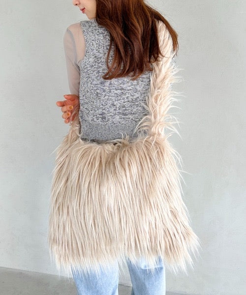 🇯🇵💗Feather big shouler bag