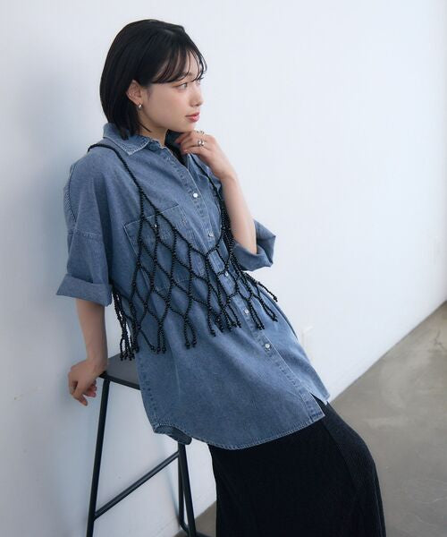 🇯🇵串珠裝飾vest