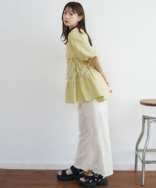 🇯🇵串珠裝飾vest