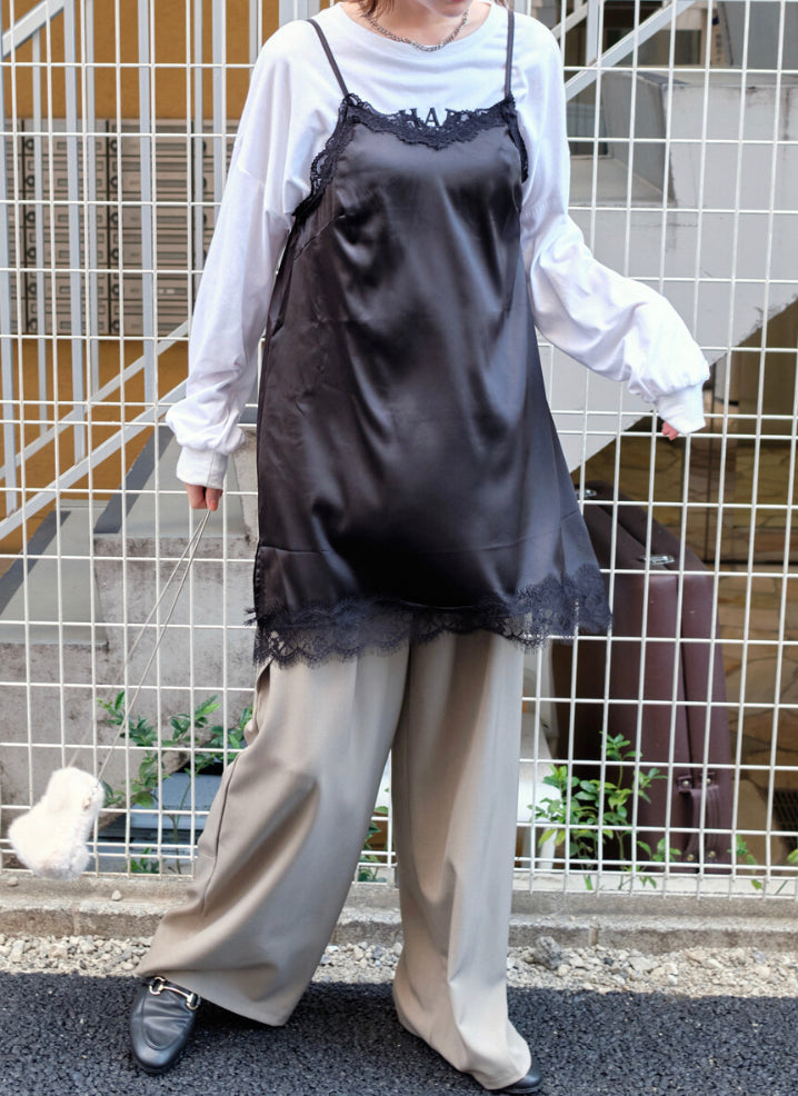 🇯🇵Lace邊緞面背心