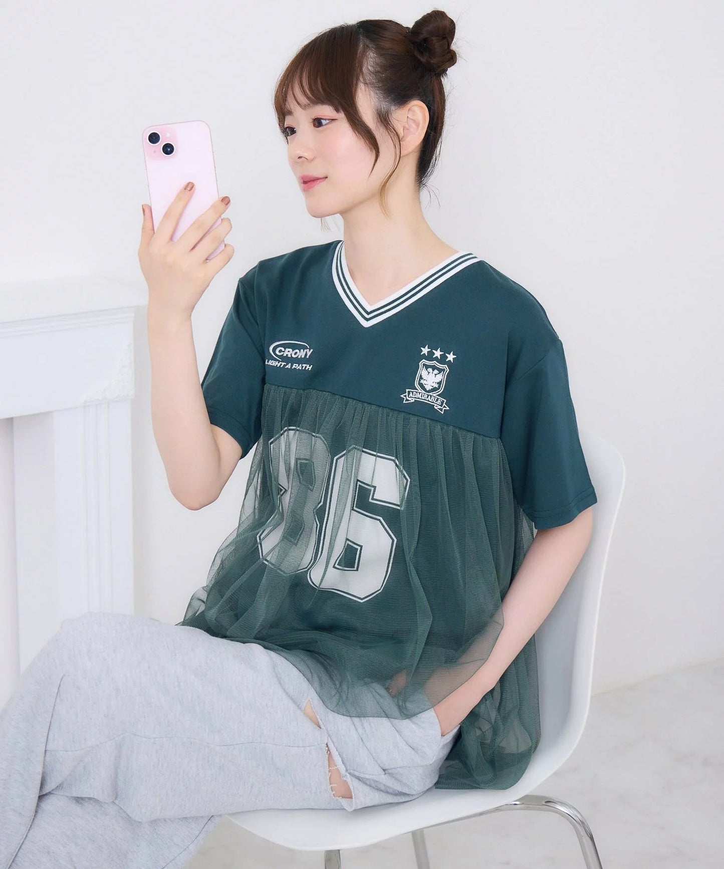 🇯🇵💗薄紗layer波衫