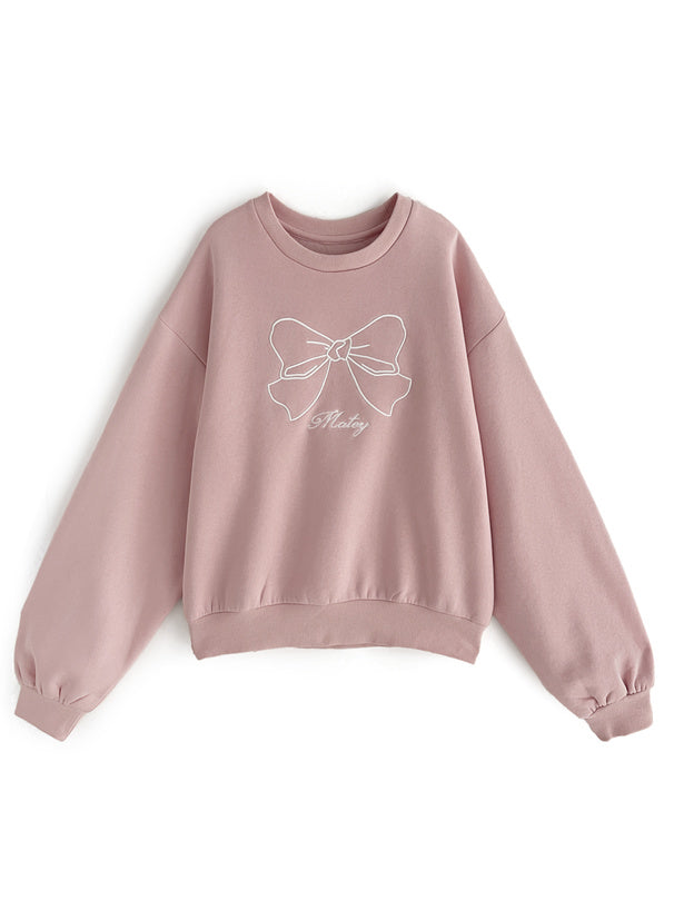 🇯🇵🎀蝴蝶結抓毛衛衣