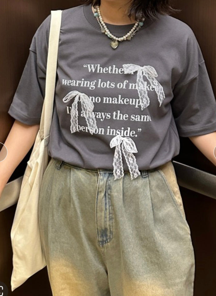 🇯🇵🎀絲帶蝴蝶結T恤